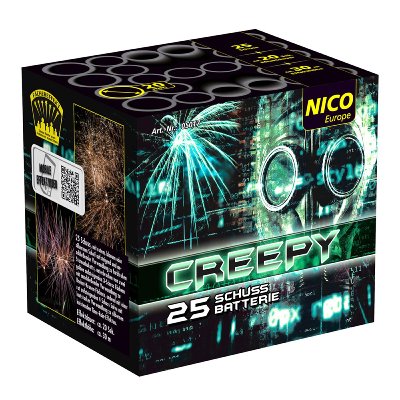 FEUERWERK CREEPY 25 SCHUSS