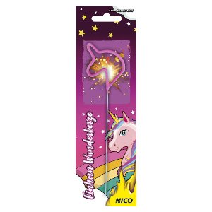 FEUERWERK WUNDERKERZE EINHORN