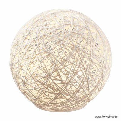 LED PAPIERBALL MIT TIMER Ø