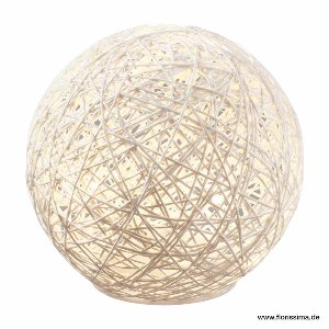 LED PAPIERBALL MIT TIMER Ø