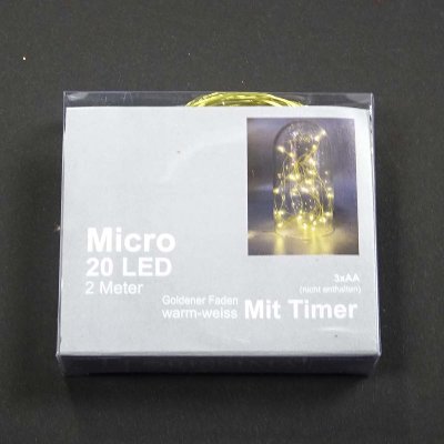 LED MICRO LICHTERKETTE 20 LED