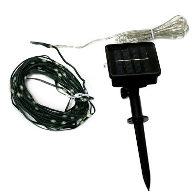 LED SOLAR LICHTERKETTE 100LED