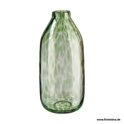 GLAS VASE RUND 13X30CM KLAR