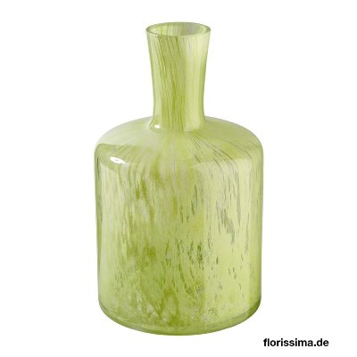 GLAS VASE OBEN ENG 10X17CM