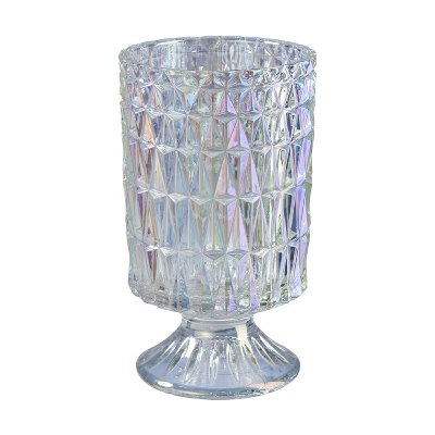 GLAS POKAL RUND 11X18,5CM