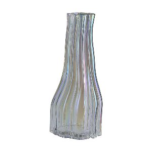 GLAS VASE RUND 15X35CM