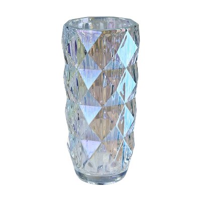 GLAS VASE RUND 13X28CM