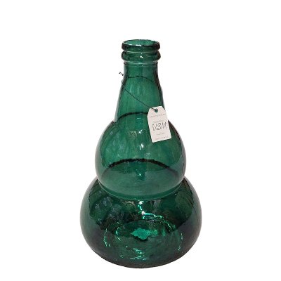 GLAS RECYCLE VASE ODON BAUCHIG