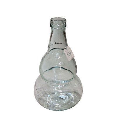 GLAS RECYCLE VASE ODON BAUCHIG