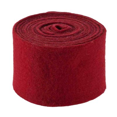 WOLLE TOPFBAND 15CM L5M ROT 04