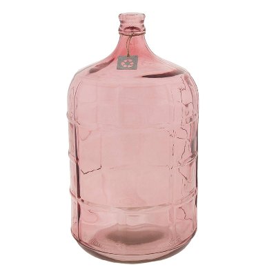 GLAS FLASCHE 19L MIT MUSTER H