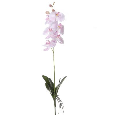 SEIDE ORCHIDEE MIT BLATT L