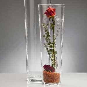 GLAS ORCHIDEENVASE "SUNNY"