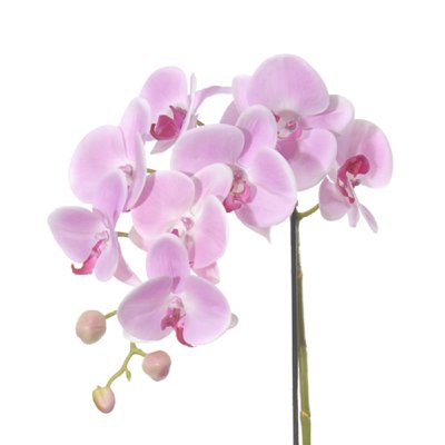 SEIDE ORCHIDEE MIT BLATT L