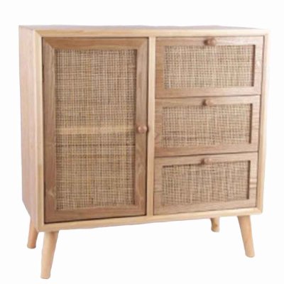 HOLZ SIDEBOARD MIT SCHUBLADEN