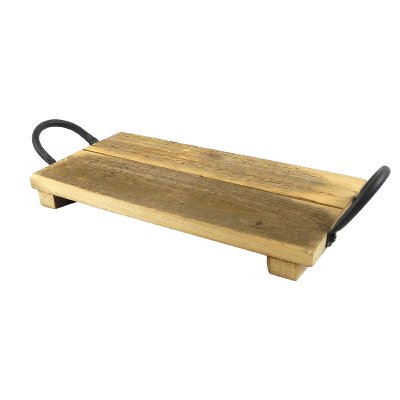 HOLZ TABLETT RECHTECKIG MIT