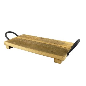 HOLZ TABLETT RECHTECKIG MIT