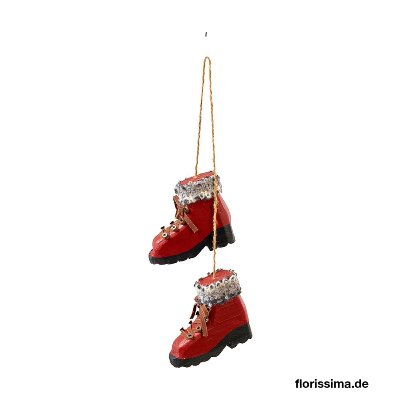 HOLZ SKI SCHUHE ZUM HÄNGEN