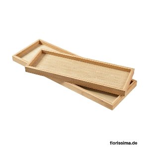 HOLZ BAMBUS TABLETT RECHTECKIG