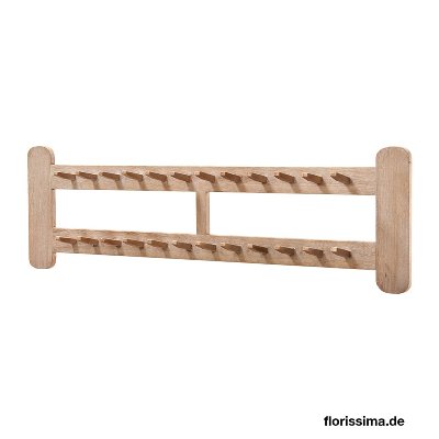 HOLZ GARDEROBE 92X28CM NATUR