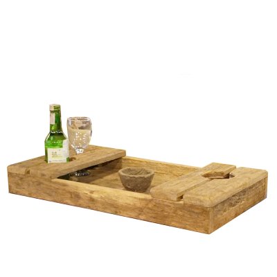 HOLZ TABLETT 61X33CM NATUR