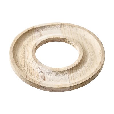 HOLZ KRANZ PLATTE 30X2CM NATUR