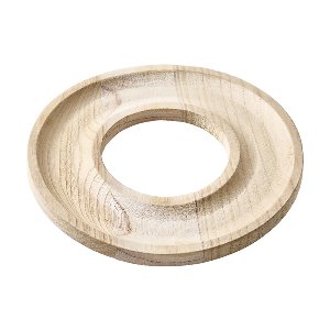 HOLZ KRANZ PLATTE 30X2CM NATUR