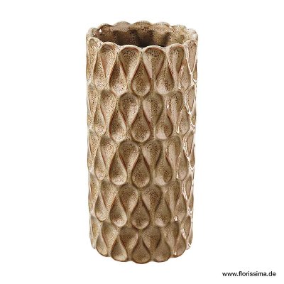 KERAMIK VASE RUND 13X29CM