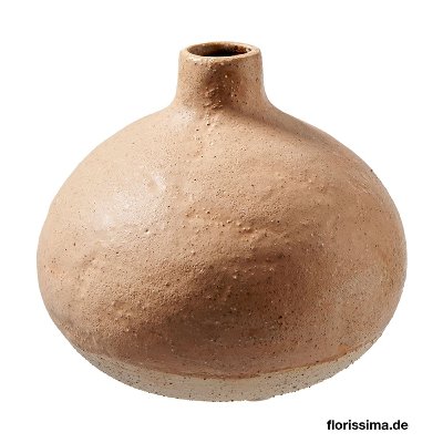 KERAMIK VASE BAUCHIG 13X11CM