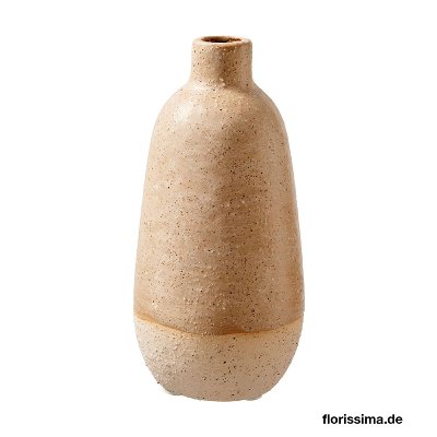 KERAMIK VASE SCHLANK 7X15CM