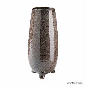 KERAMIK VASE AUF FÜßEN