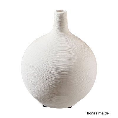 KERAMIK VASE KUGELIG 15X18CM