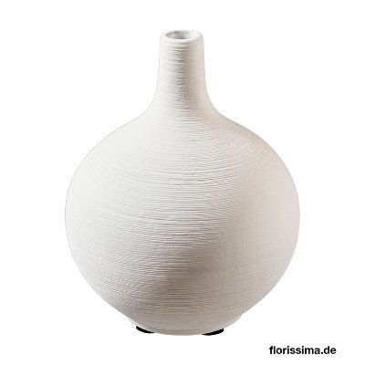 KERAMIK VASE KUGELIG 12X15CM