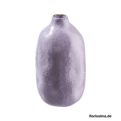 KERAMIK VASE OBEN ENG 8X14CM