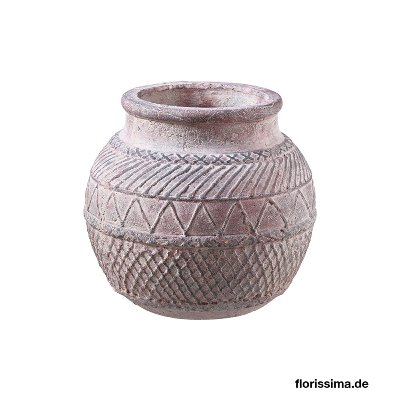 KERAMIK VASE RAUTE 20X19CM