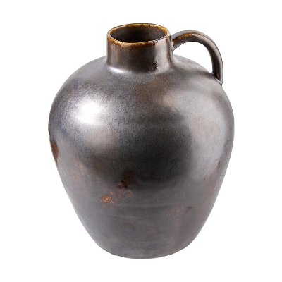 KERAMIK VASE/KRUG RUSTIK MIT