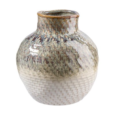 KERAMIK VASE LOREEN H 15,2CM