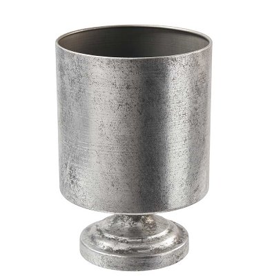 ZINK POKAL RUND 21X29CM SILBER