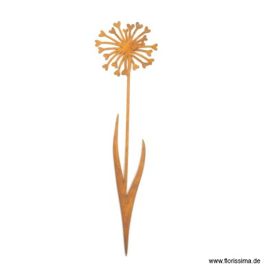 METALL DANDELION STECKER 15CM