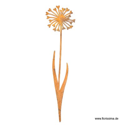 METALL DANDELION STECKER 20CM