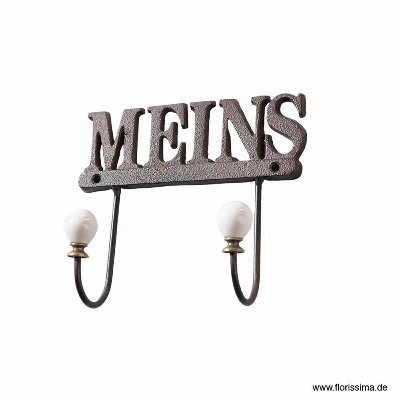 METALL GUßEISEN WANDHAKEN