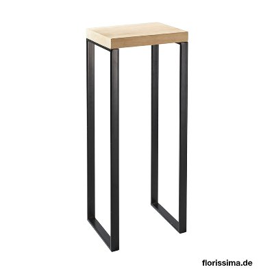 METALL HOLZSÄULE 30X74CM NATUR