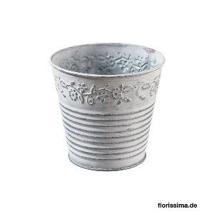 METALL ÜBERTOPF RUND 11X10CM