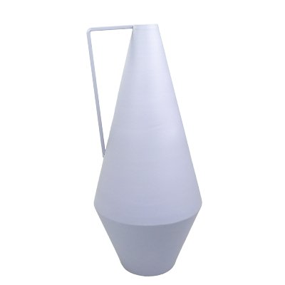 METALL VASE MIT HENKEL 18X41CM