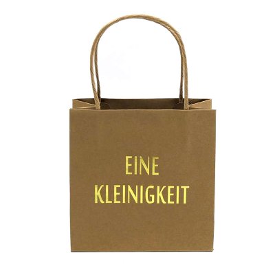 PAPIER GESCHENKTÜTE EINE