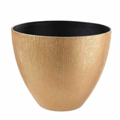 POLY ÜBERTOPF Ø18,5CM GOLD