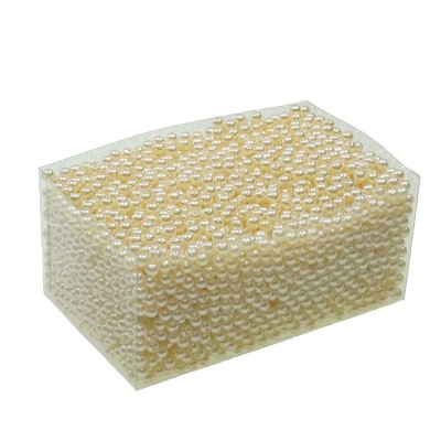 KUNST PERLEN 500G Ø 6MM CREME