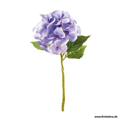 SEIDE HORTENSIE MIT BLATT L