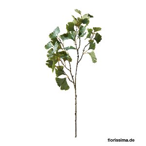 KUNST GINKGO ZWEIG L108CM GRÜN