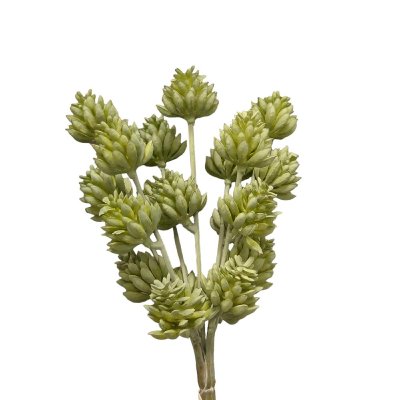 KUNST SEDUM BUSCH MIT STIEL